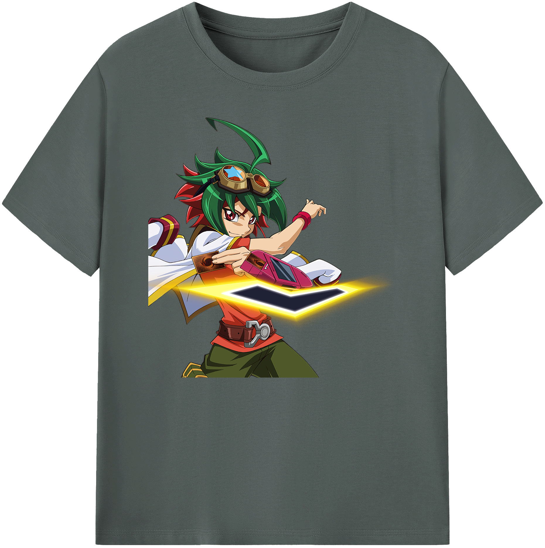 （画像用） 遊☆戯☆王 Yu-Gi-Oh! 綿100％ メンズ半袖Tシャツ｜肌触りやわらか＆通気性